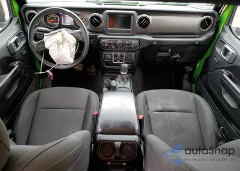 2019 Jeep Wrangler Unlimited Sport z USA, uszkodzony, nr VIN 1C4HJXDG0KW516861